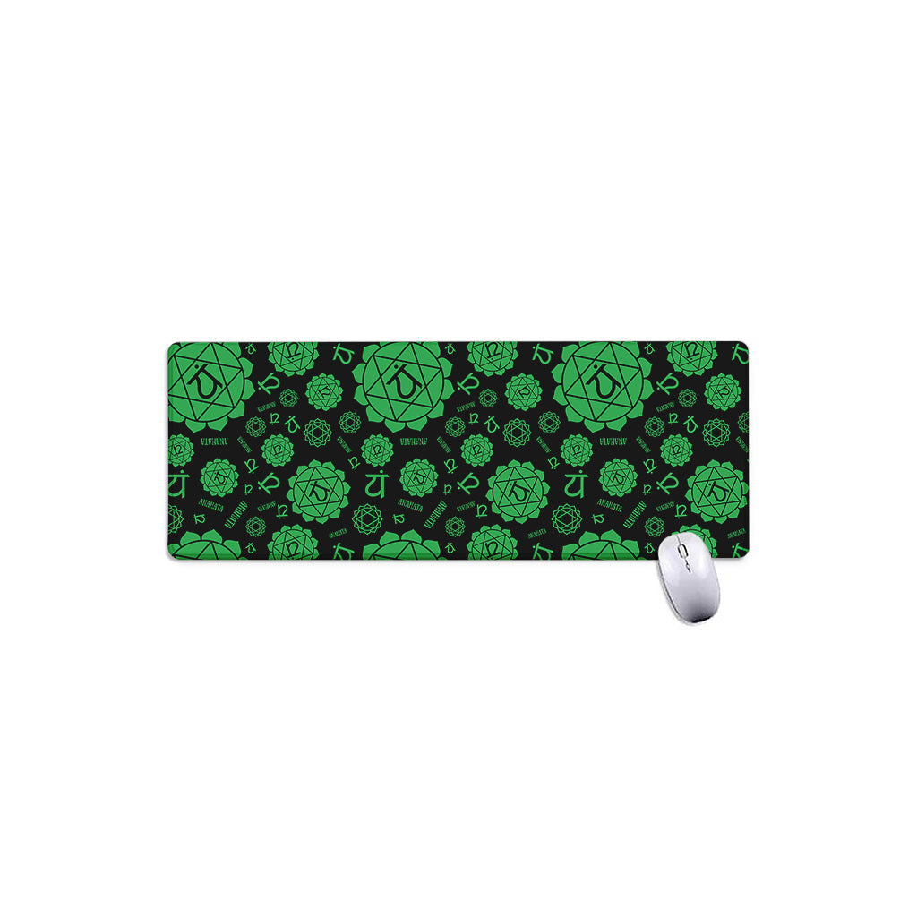 Anahata Chakra Pattern Print Extended Mouse Pad