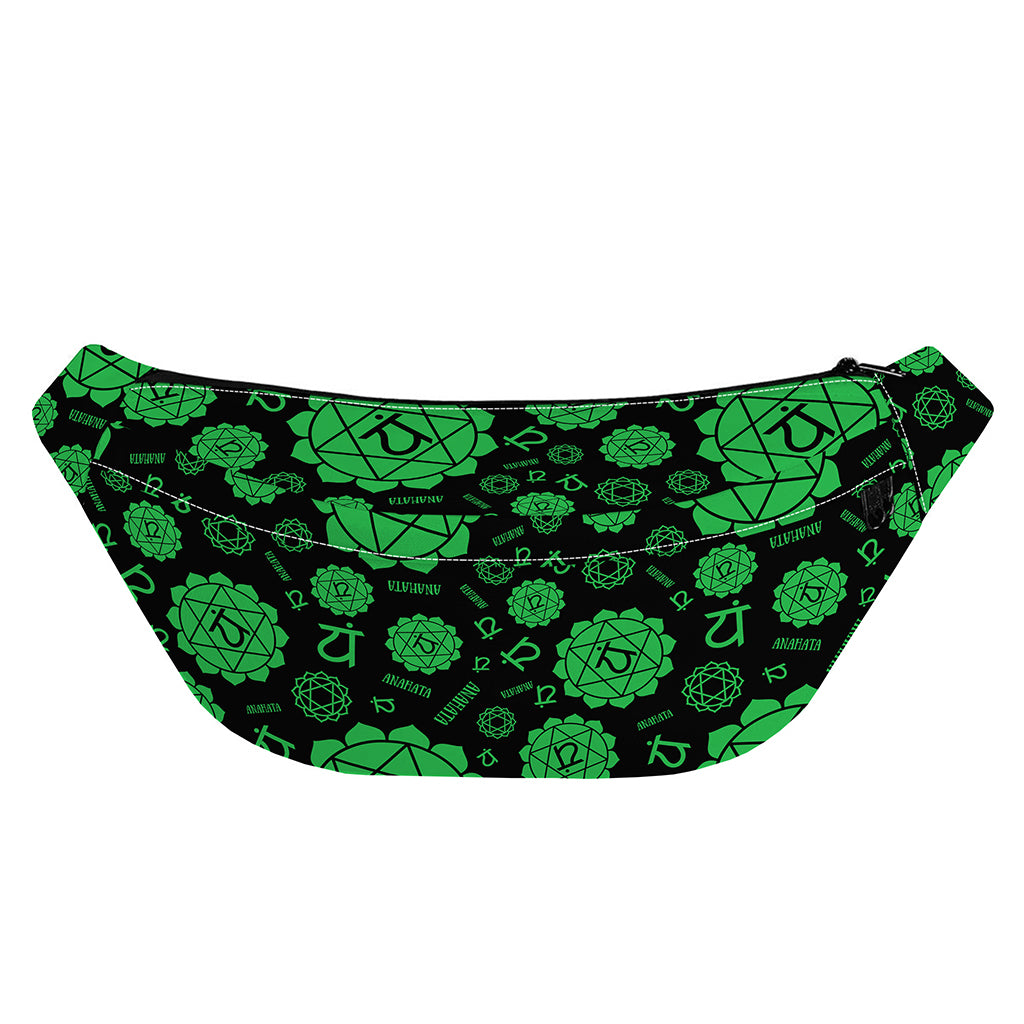 Anahata Chakra Pattern Print Fanny Pack