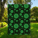 Anahata Chakra Pattern Print Garden Flag