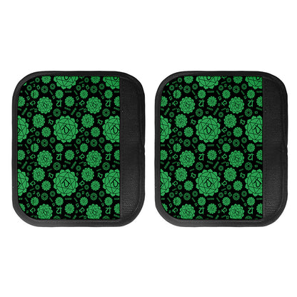 Anahata Chakra Pattern Print Handle Covers