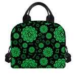 Anahata Chakra Pattern Print Insulated Lunch Bag