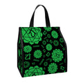Anahata Chakra Pattern Print Insulated Lunch Tote