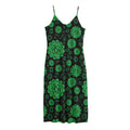 Anahata Chakra Pattern Print Jersey Midi Cami Dress