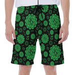 Anahata Chakra Pattern Print Men's Beach Shorts