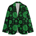Anahata Chakra Pattern Print Men's Blazer