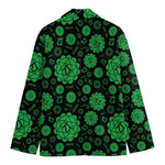 Anahata Chakra Pattern Print Men's Blazer
