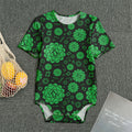 Anahata Chakra Pattern Print Men's Bodysuit