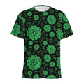 Anahata Chakra Pattern Print Men's Athletic T-Shirt