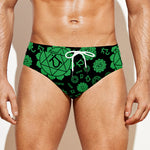 Anahata Chakra Pattern Print Men's Swim Briefs
