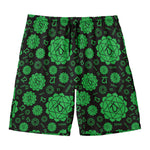 Anahata Chakra Pattern Print Men's Swim Trunks