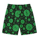 Anahata Chakra Pattern Print Men's Swim Trunks
