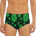 Anahata Chakra Pattern Print Men's Triangle Swim Briefs