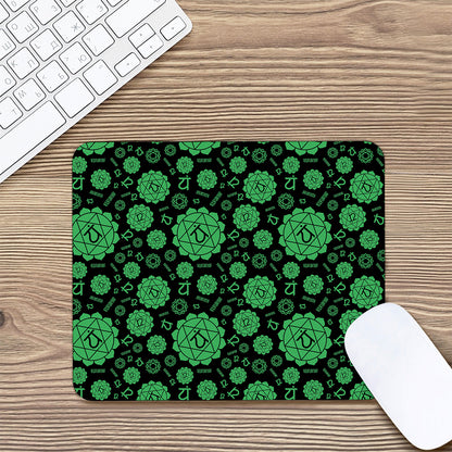 Anahata Chakra Pattern Print Mouse Pad