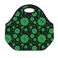 Anahata Chakra Pattern Print Neoprene Lunch Bag