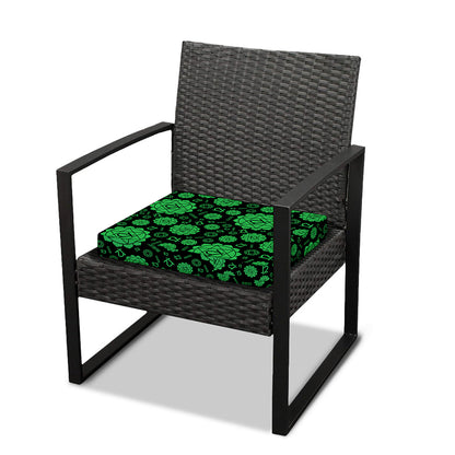 Anahata Chakra Pattern Print Outdoor Seat Cushion Cover