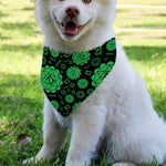 Anahata Chakra Pattern Print Over The Collar Dog Bandana