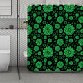 Anahata Chakra Pattern Print Polyester Shower Curtain