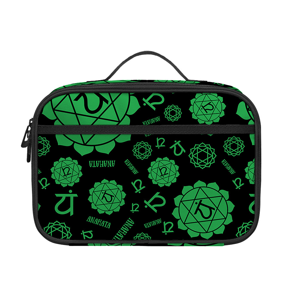 Anahata Chakra Pattern Print Portable Lunch Bag