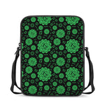 Anahata Chakra Pattern Print Rectangular Crossbody Bag