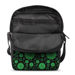 Anahata Chakra Pattern Print Rectangular Crossbody Bag