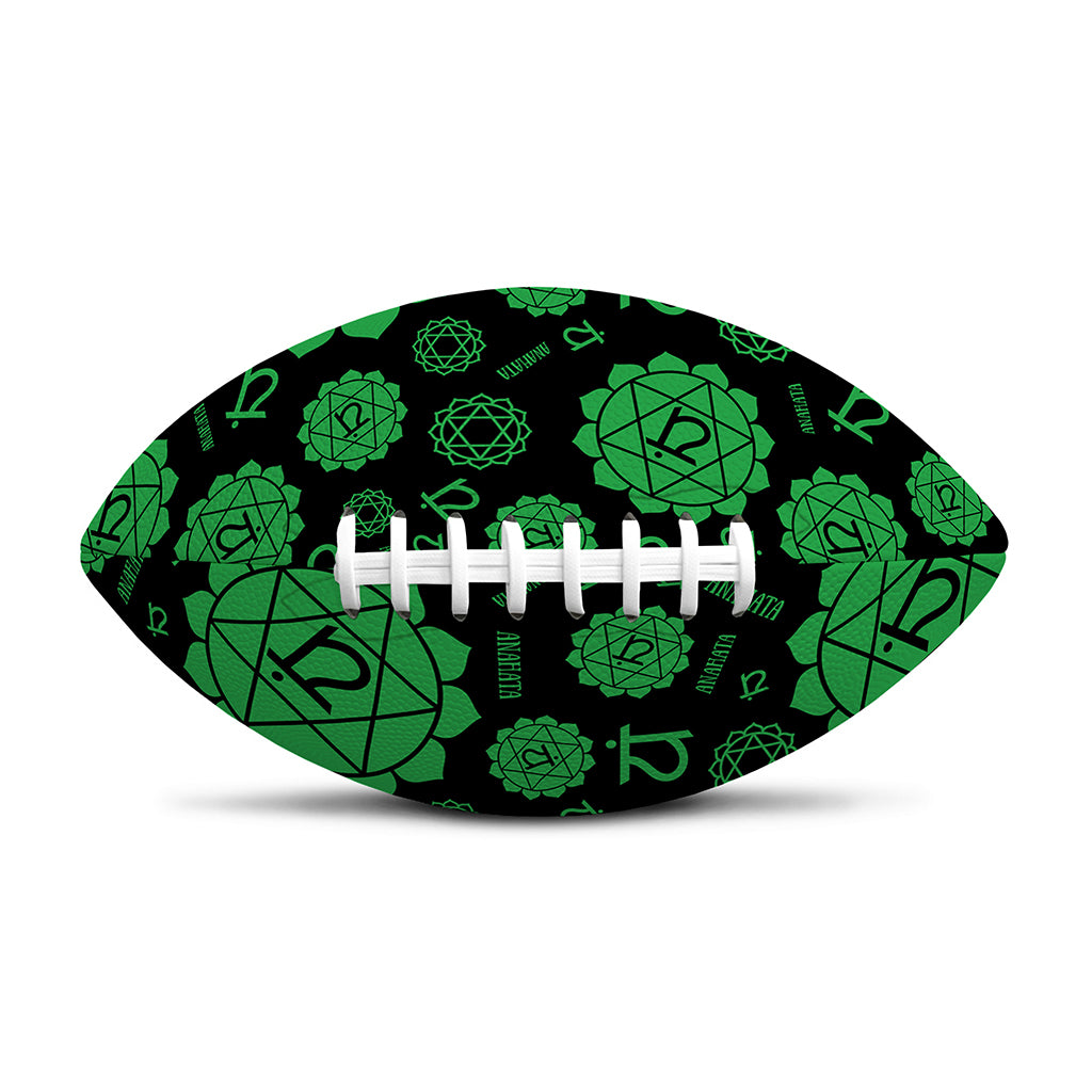Anahata Chakra Pattern Print Rugby Ball