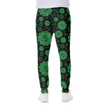 Anahata Chakra Pattern Print Scuba Joggers