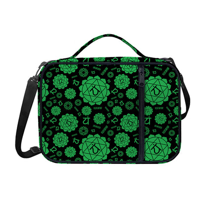 Anahata Chakra Pattern Print Shoulder Strap Bible Bag