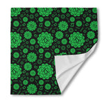 Anahata Chakra Pattern Print Silk Bandana