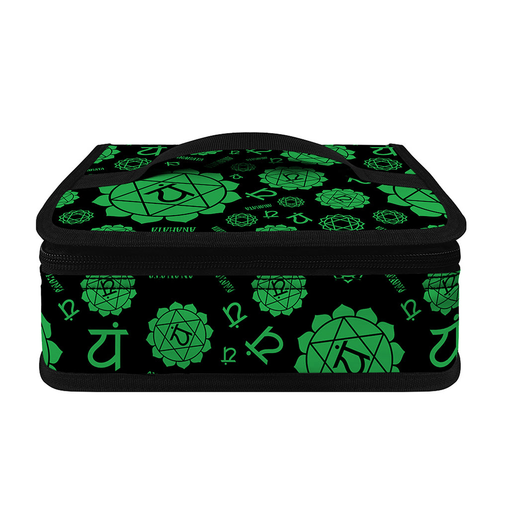 Anahata Chakra Pattern Print Small Lunch Bag