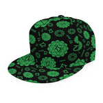 Anahata Chakra Pattern Print Snapback Cap