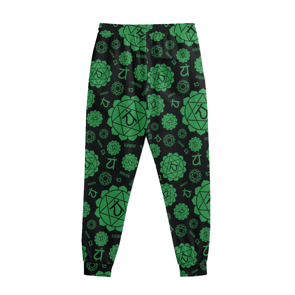 Anahata Chakra Pattern Print Sweatpants