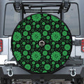 Anahata Chakra Pattern Print Tire Cover With Camera Hole