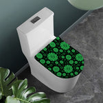 Anahata Chakra Pattern Print Toilet Lid Cover