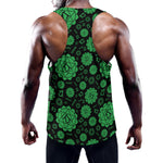 Anahata Chakra Pattern Print Training Tank Top