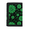 Anahata Chakra Pattern Print Trifold Wallet