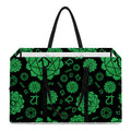 Anahata Chakra Pattern Print Utility Tote Bag