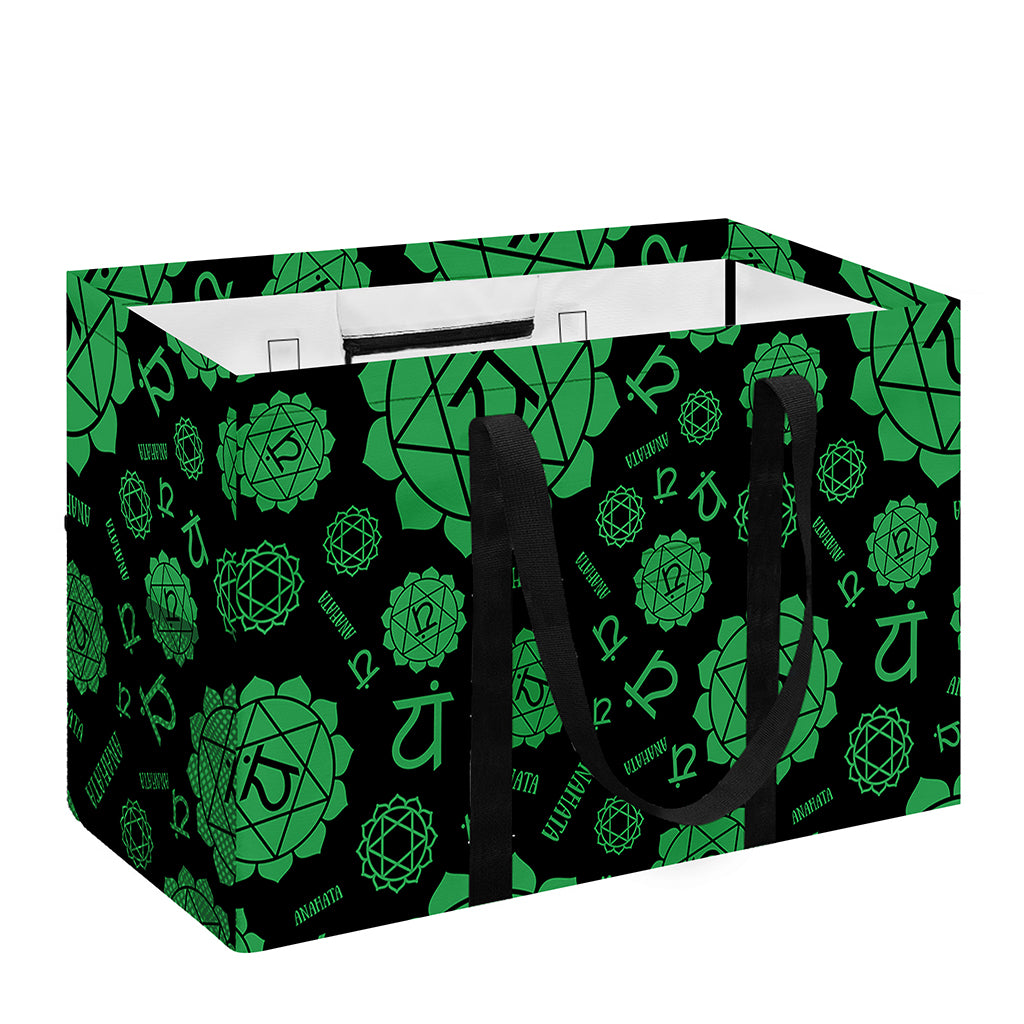 Anahata Chakra Pattern Print Utility Tote Bag