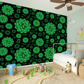 Anahata Chakra Pattern Print Wall Sticker