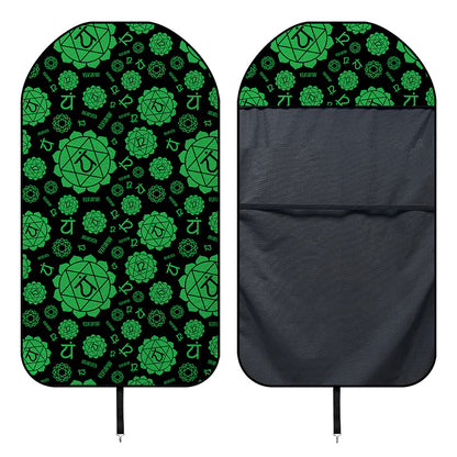 Anahata Chakra Pattern Print Waterproof Car Seat Cover