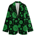 Anahata Chakra Pattern Print Women's Blazer
