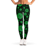 Anahata Chakra Pattern Print Women's Leggings