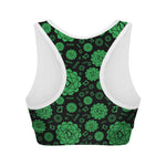 Anahata Chakra Pattern Print Women's Sports Bra