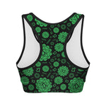 Anahata Chakra Pattern Print Women's Sports Bra