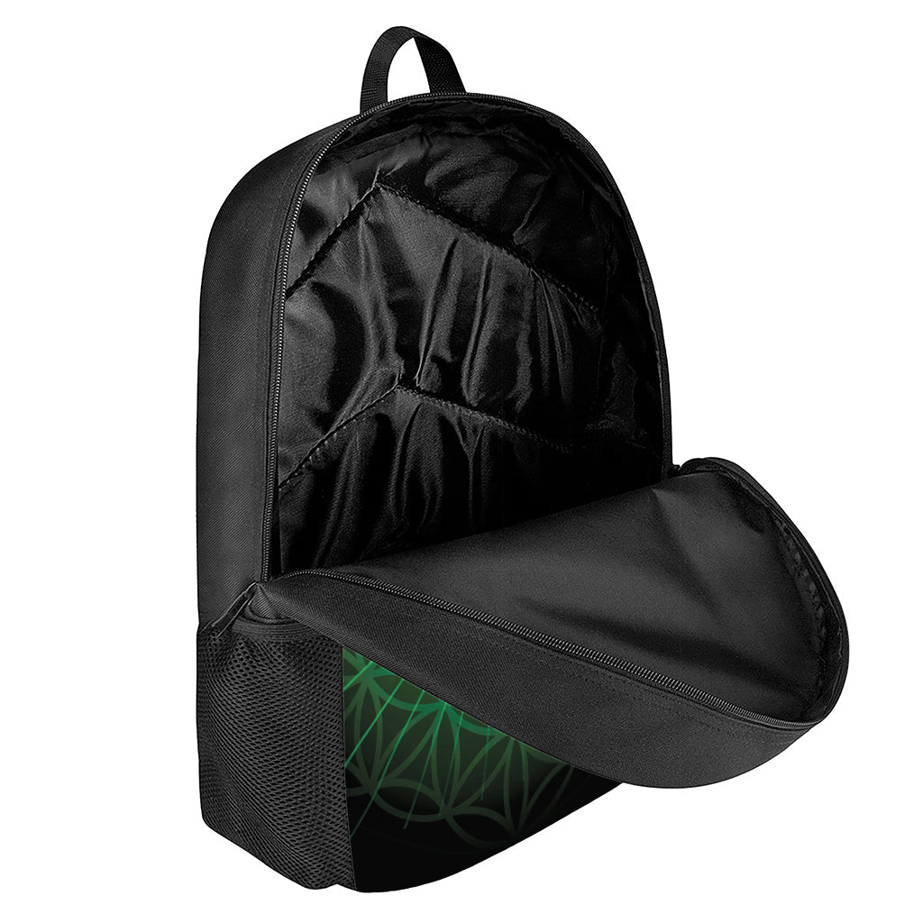 Anahata Chakra Spiritual Print 17 Inch Backpack