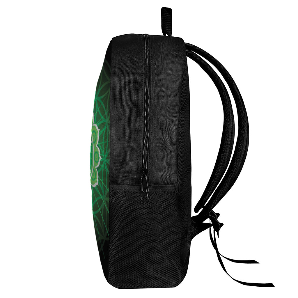 Anahata Chakra Spiritual Print 17 Inch Backpack