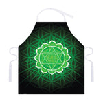 Anahata Chakra Spiritual Print Adjustable Apron