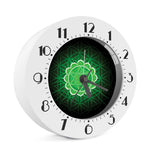 Anahata Chakra Spiritual Print Alarm Clock
