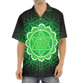 Anahata Chakra Spiritual Print Aloha Shirt