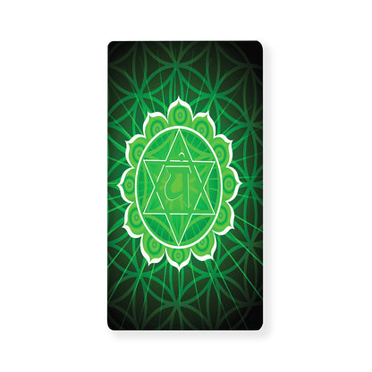 Anahata Chakra Spiritual Print Baby Crib Sheet
