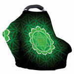 Anahata Chakra Spiritual Print Baby Seat Cover